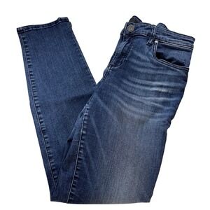 KUT from the Kloth Diana Skinny Jeans Dark Wash Stretch Denim Womens 8